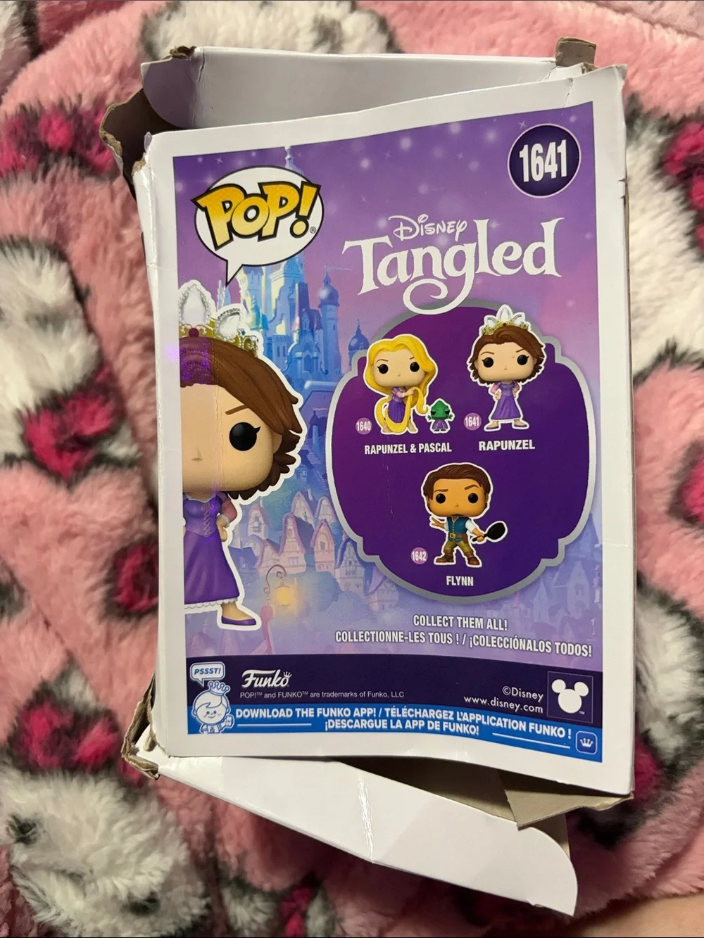 Funko Rupunzel Princess Vinyl Figure with Gold Tiara and Brown Hair